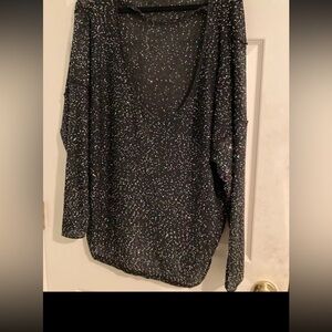Open back free people shirt dress